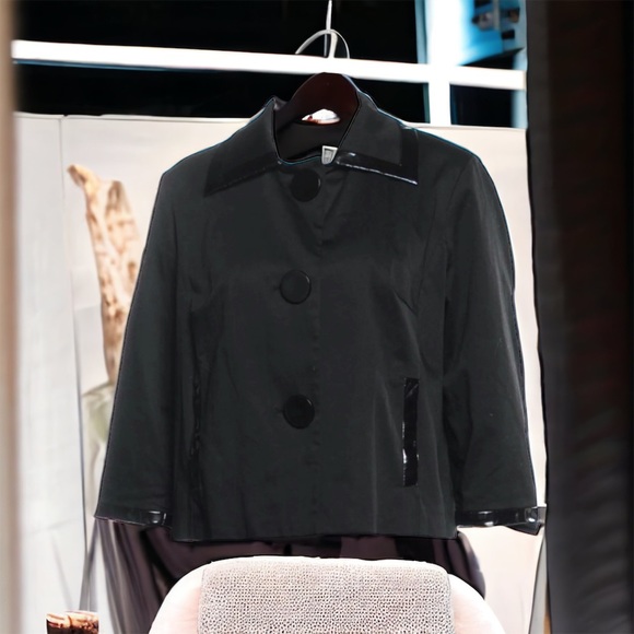 Sandro Swing Jacket, Black, Large - Picture 2 of 3